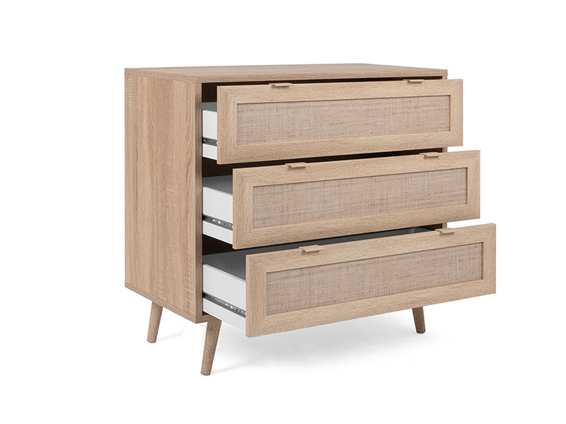 COMMODE 3 TIROIRS BALI