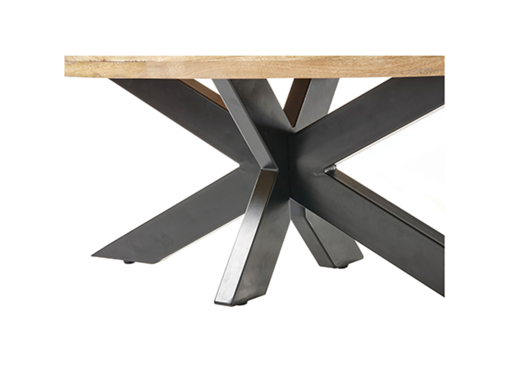 Table basse Mumbai Manguier/anthracite