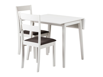 Ensemble table+2 chaises