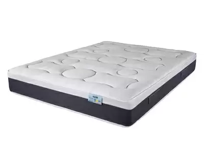 Matelas ressorts + mousse  mmoire