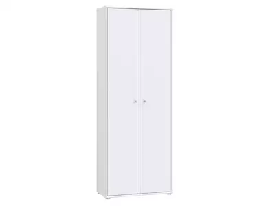 Armoire de rangement 2 portes Tempra blanc