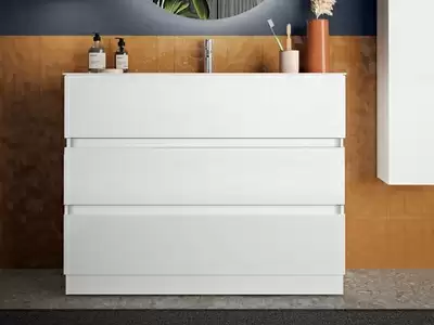 Meuble de salle de bain 3 tiroirs