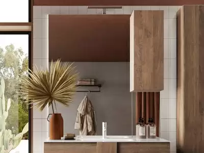 Miroir+led+colonne Venus salle de bain