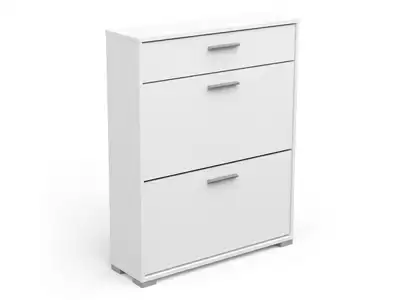 Meuble  chaussures Izzy blanc