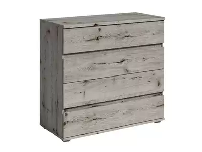 Commode 4 tiroirs Togo chene wellington