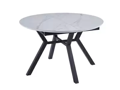 Table de repas ronde extensible Ginger