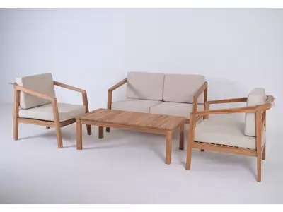 Ensemble canap+2 fauteuils+table basse