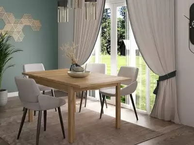 Table de repas extensible Mokkaro