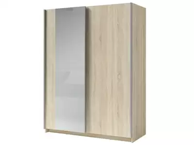 Armoire 2 portes coulissantes dont 1 miroir