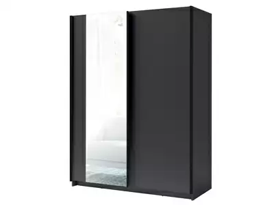 Armoire 2 portes coulissantes dont 1 miroir