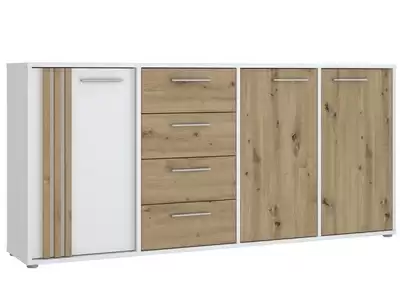 Bahut 3 portes et 4 tiroirs