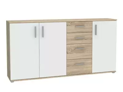 Bahut 3 portes 4 tiroirs