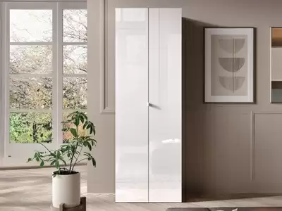 Armoire 2 portes Laughing  laqu blanc