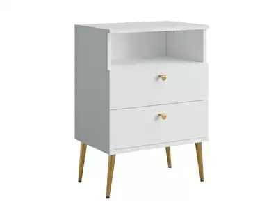 Chevet 2 tiroirs High
