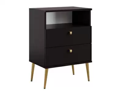 Chevet 2 tiroirs High