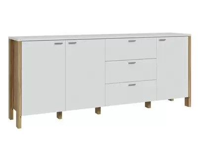 Bahut 3 portes 3 tiroirs