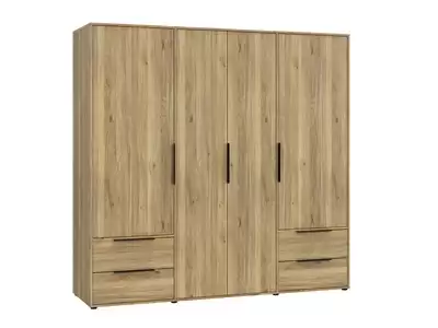 Armoire 4 portes 4 tiroirs