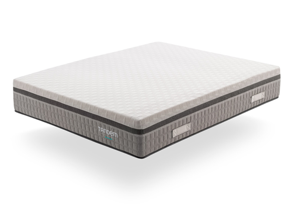 Matelas ressorts et m�moire de forme soft Tandem