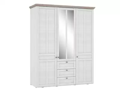 Armoire 3 portes 3 tiroirs