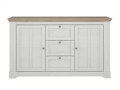 Commode 2 portes 3 tiroirs