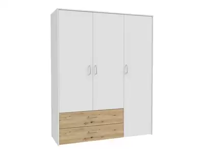Armoire 3 portes 2 tiroirs