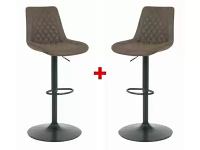 Lot de 2 tabourets Eddi