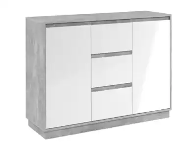 Bahut 2 portes 3 tiroirs