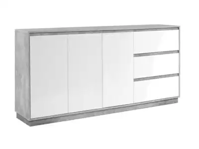 Bahut 3 portes 3 tiroirs