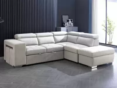 Canap d'angle convertible  droite Palermo