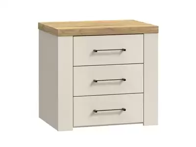 Chevet 3 tiroirs Nelleke 2