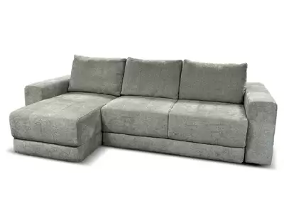 Canapé d'angle convertible reversible électrique