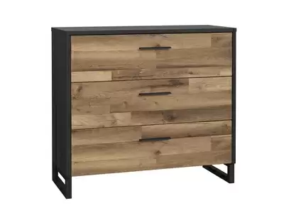 Commode 3 tiroirs Sirus