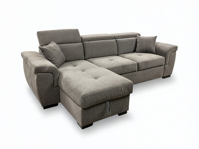 Canapé d'angle convertible et réversible