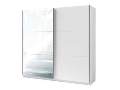 Armoire 2 portes dont 1 miroir