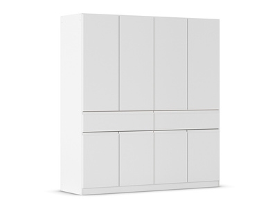 Armoire 8 portes 2 tiroirs