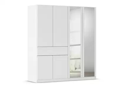 Armoire 6 portes dont 2 miroirs 1 tiroir