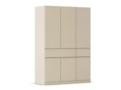 Armoire 6 portes 2 tiroirs