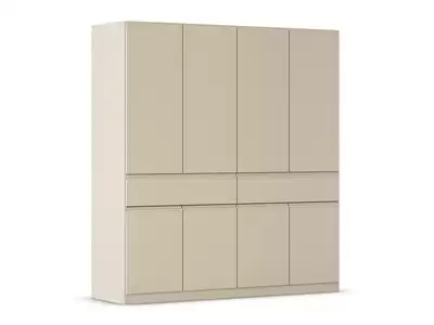 Armoire 8 portes 2 tiroirs