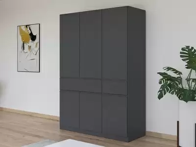 Armoire 6 portes 2 tiroirs