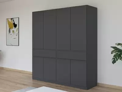 Armoire 8 portes 2 tiroirs