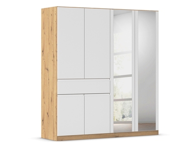 Armoire 6 portes dont 2 miroirs 1 tiroir