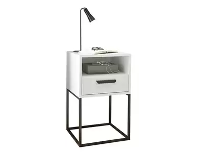 Chevet 1 tiroir 1 niche Cudro