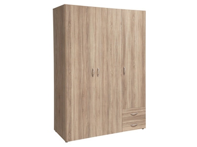 Armoire 3 portes 2 tiroirs