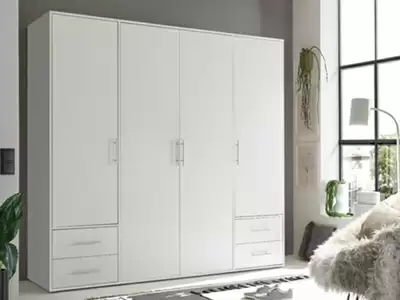 Armoire 4 portes 4 tiroirs