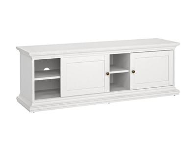 Meuble tv 2 portes 2 niches