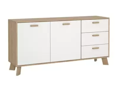 Bahut 2 portes 3 tiroirs Ikast