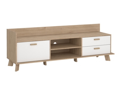 Meuble tv 1 porte 2 tiroirs