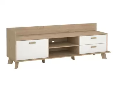 Meuble tv 1 porte 2 tiroirs Ikast