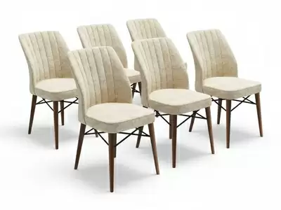 Lot de 6 chaises dont 1 offerte