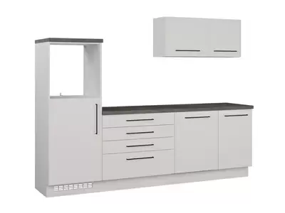 Bloc de cuisine avec colonne